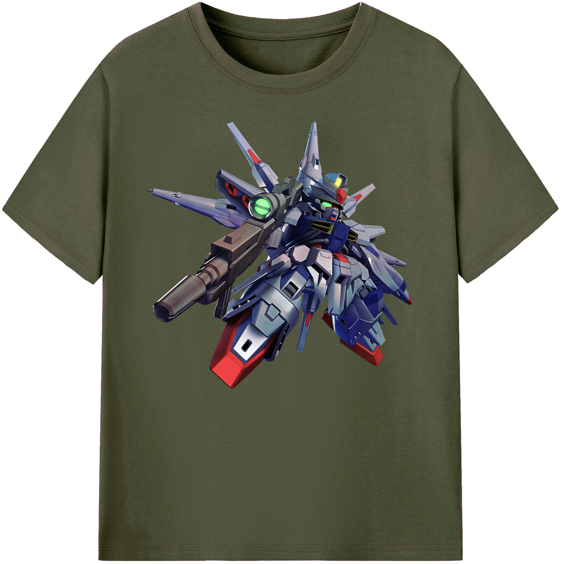 （画像用） 機動戦士ガンダム Mobile Suit Gundam 綿100％ メンズ半袖Tシャツ｜肌触りやわらか＆通気性